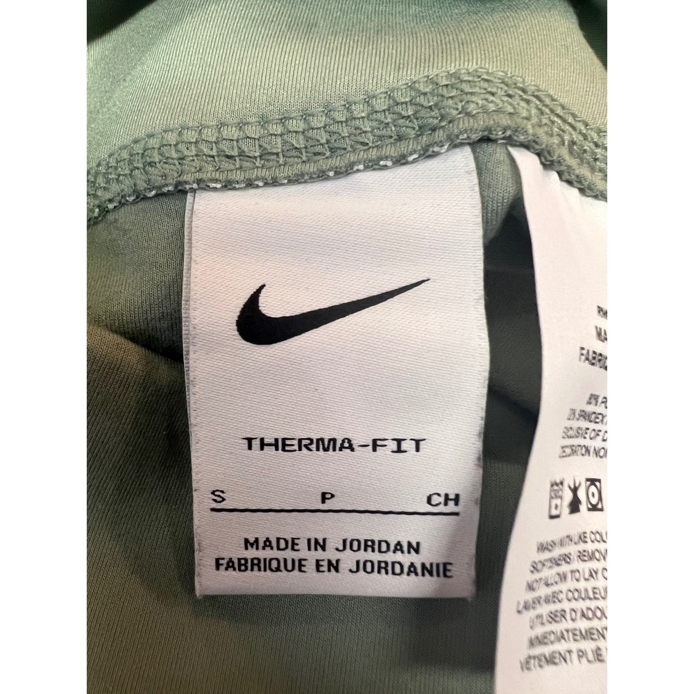 Nike Therma-FIT Womens Leggings Sage Green High Waisted Athletic‎ Pants Small - Picture 3 of 6